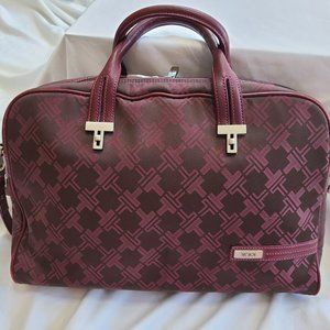 Purple TUMI Signature Collection Logo Laptop Bag